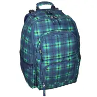 Spirit: E-Bag ghiozdan rotunjit albastru, rucsac 46x34x22cm
