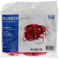 Spirit: elastice din cauciuc culoarea roșie 45mm 100g