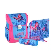 Spirit: Fluture 4 bucăți Cool ergonomic set rucsac pentru școală