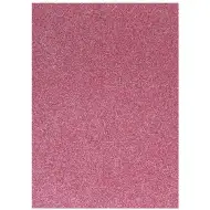 Spirit: Foaie decorativă spumă burete sclipici culoarea roz A4 1bc