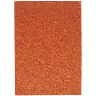 Spirit: Foaie decorativă spumă burete sclipici portocaliu mărimea A4 1bucată