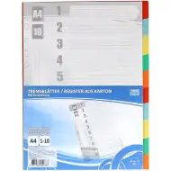 Spirit: Foaie despărțitor pentru mapă 10 bucăți de mărimea A4