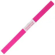 Spirit: hârtie creponată fuchsia închisă culoare 200x50cm