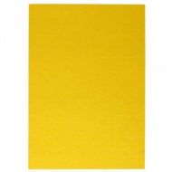 Spirit: Hârtie decor carton culoarea galbenă 70x100cm 220g