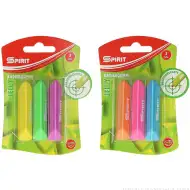 Spirit: Jelly triunghi formă radieră mai multe culori 3 bucăți set