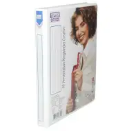 Spirit: mapă albă cu 4 inele A4 de 2cm