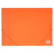 Spirit: mapă cu elastic culoarea neon portocaliu mărimea A4