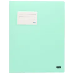 Spirit: Mapă de legat cu suport pentru carduri de culoare verde pastel A4