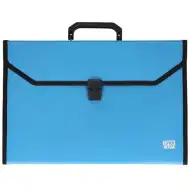 Spirit: mapă pentru documente culoarea albastră mărimea A4 cu 12 compartimente