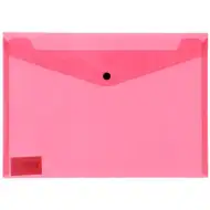 Spirit: Mapă pentru documente transparent roșu mărimea A4