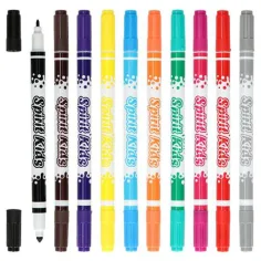 Spirit: Marker două vârfuri subțire-gros marker set 10 bucăți imaginea 2