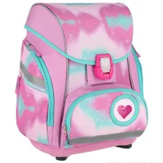 Spirit: Model 3D Unicorn set ghiozdan ergonomic din 5 piese cu iluminare LED 34x22x41cm imaginea 2