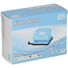 Spirit: Neon albastru perforator metalic cu două găuri MP20