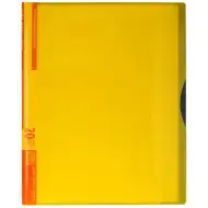 Spirit: Neon galben mapă prezentare A4 cu 20 buzunare