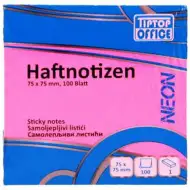 Spirit: Neon pink sticky notes Post-it 100file, 75x75mm