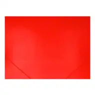 Spirit: Neon roșu mapă cu elastic mărimea A4