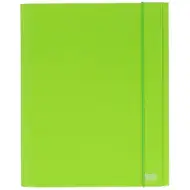 Spirit: Neon verde mapă carton cu elastic A4 de 30mm grosime