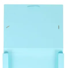 Spirit: Pastel albastru mapă pentru caiete cu elastic A4 cu o grosime de 30mm imaginea 2