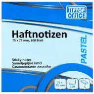 Spirit: Pastel albastru sticky notes 100file, 75x75mm