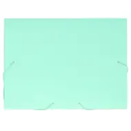 Spirit: Pastel verde mapă pentru caiete cu elastic A4 cu o grosime de 30mm