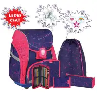 Spirit: Pegasus LED rucsac, ghiozdan set 7 bucăți