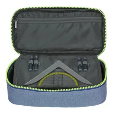 Spirit: penar oval culoarea jeans 23x10x5,5cm imaginea 4