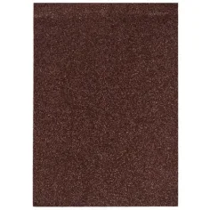 Spirit: Placă de spumă decorativă strălucitoare de culoare maro A/4 1buc