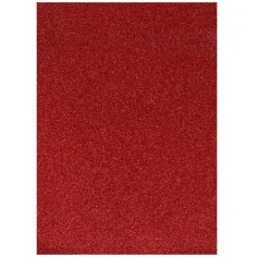 Spirit: Placă de spumă decorativă strălucitoare roșie A/4 1buc imaginea 1