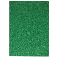 Spirit: Placă de spumă decorativă strălucitoare verde A/4 1buc