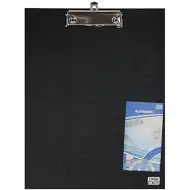 Spirit: Premium clipboard fixare culoarea neagră mărimea A4