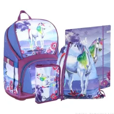 Spirit: Set de rucsaci școlari magic 4 bucăți 38x28x17cm