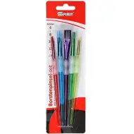 Spirit: set pensulă cu mâner plastic 5bucăți
