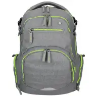 Spirit: Stinger gri argintiu premium ergonomic rucsac, ghiozdan