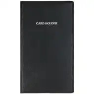 Spirit: suport pentru cărți de vizită negru cu 240 buzunare