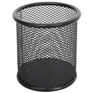 Spirit: suport pentru creioane negru metal 9x10cm