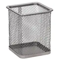 Spirit: suport pentru instrumente de scris pentru masă metal 8x8x10cm