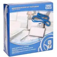 Spirit: suport pentru plăcuță nume cu curea de gât 90x60mm 1bc