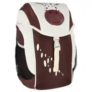 Spirit: Văcuță maro-alb culoare rucsac anatomic pentru grădiniță 21x15x34cm