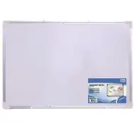 Spirit: White Board se poate pune pe perete tablă magnetică culoarea albă cu ramă aluminiu 90x60cm