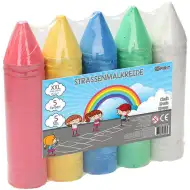 Spirit: XXL mărime cretă asfalt colorată 5 bucăți set