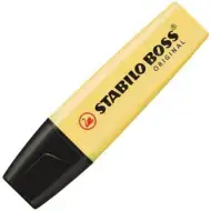 Stabilo: BOSS Original Pastel textliner culoare de vanilie 2-5mm