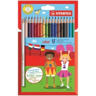 Stabilo: Color creioane colorate set 18 bucăți