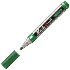 Stabilo: Mark-4-All marker cu alcool vârf rotund culoarea verde imaginea 2
