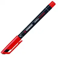 Stabilo: OHPen marker cu alcool grosime linie S culoarea roșie
