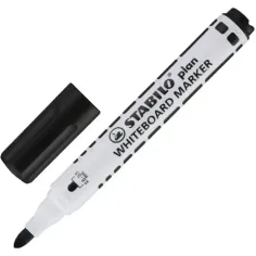 Stabilo: Plan WhiteBoard marker marker culoarea neagră imaginea 2