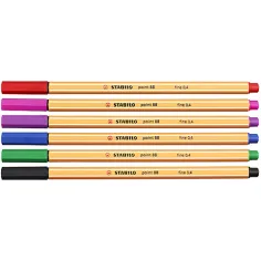 Stabilo: Point 88 diferite culori 6 bucăți set imaginea 2