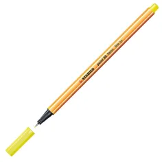 Stabilo: Point 88 fineliner 0,4mm culoare galben neon imaginea 2