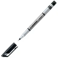 Stabilo: Sensor "F" marker cu alcool 0,3mm negru