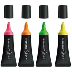 Stabilo: Shine textliner set 4 bucăți imaginea 2