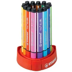 Stabilo: Trio Scribbi set marker de masă 12bc imaginea 2